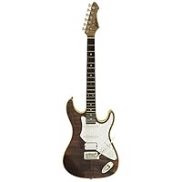 Amazon.co.jp: AriaProII 714-AE200 YG Electric Guitar : Musical
